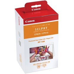 Canon RP-108IN ink paper set for Selphy Printer 004